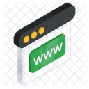 Www World Wide Web Search Box Icon