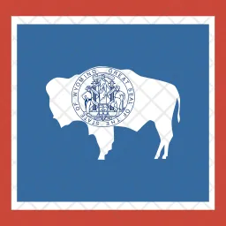 Wyoming Flag Icon