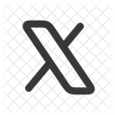 X Icono