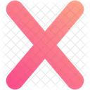 X Letter Alphabet Icône