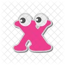 X Lettre Alphabet Icon