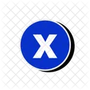 X Lettre Alphabet Icon