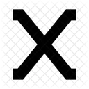 X Alfabeto Letra Icono