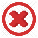 X Circle Delete Icon