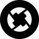 X Crypto Currency Crypto Icon