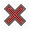 X Reject Man Icon