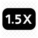 X Speed Play Icon