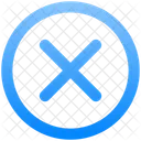 X Circle Cross Icon