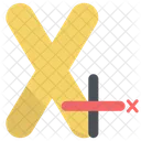 X Axis Icon
