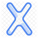 X Buchstabe Buchstabe Alphabet Icon