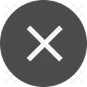 X Circle  Icon
