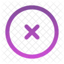 X Circle Icon