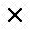 X Delete Remove Icon