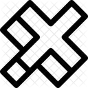 X Cross Delete Icon