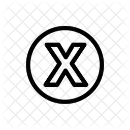 X  Icon