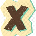 X Letter  Icon