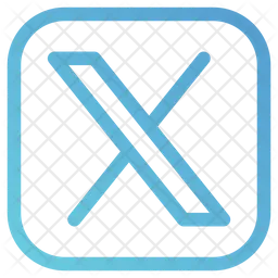 X Logo  Icon