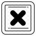 Marca X Religion Islam Icono