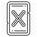 X Mark Vote Icon