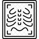 엑스레이 성형외과 방사선촬영 아이콘