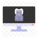 X Ray Tooth Computer Icon