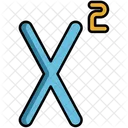X Squared  Icon