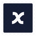 X Variable Quadrat Symbol