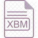 Xbm Arquivo Formato Ícone