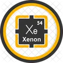 Xenon Preodic Table Preodic Elements Icon