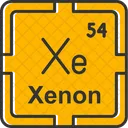 Xenon Preodic Table Preodic Elements Icon