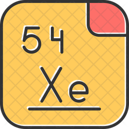 Xenon Icon - Download in Colored Outline Style