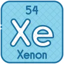 Xenon Chemistry Periodic Table Icon