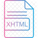 Xhtml File Format Icon