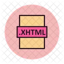 File Type Xhtml File Format Icon