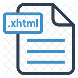 Xhtml file  Icon