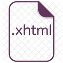 Xhtml File Document Icon