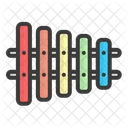 Xilofon Xylophone Musical Instrument Icon