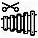 Xilofono Musicales Instrumento Icono