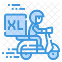 Xl Large Delivery Icon