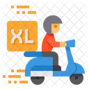 Xl Large Delivery Icon