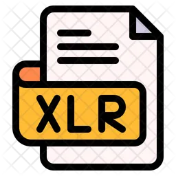 Xlr File  Icon
