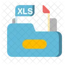 Xls Files And Folders File Format Icon