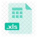 Xls File Document Icon