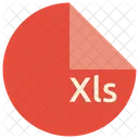 Xls Archivo Formato Icono