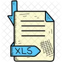 Xls Documento Formato Icono