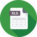 Xls Archivo Extension Icono