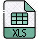 Xls Extension De Archivo Formato De Archivo Icono