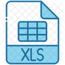 Xls File Extension File Format Icon