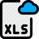 Xls Cloud File Cloud File File Icon