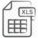 Xls Datei Dateierweiterung Dateiformat Symbol